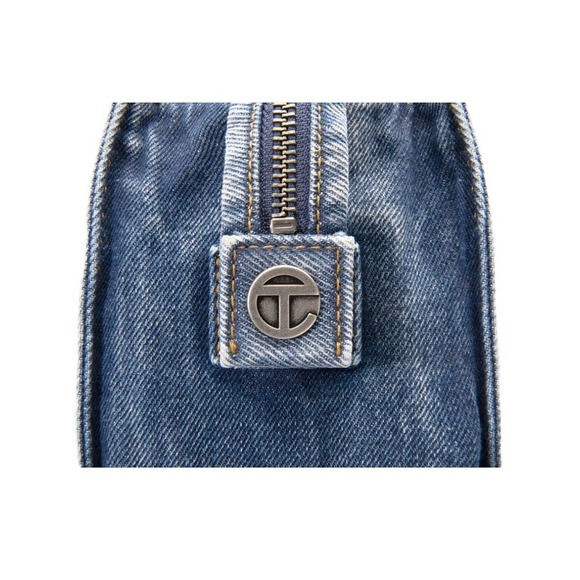 Large Telfar denim shopping bag - Picture 5 of 11